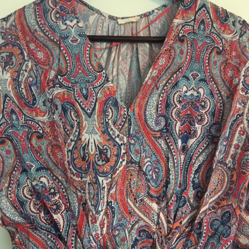 Gorgeous paisley print Oysho dress